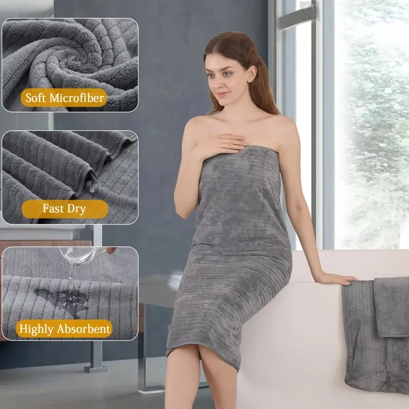 Oversized Microfiber Bath Towels 4