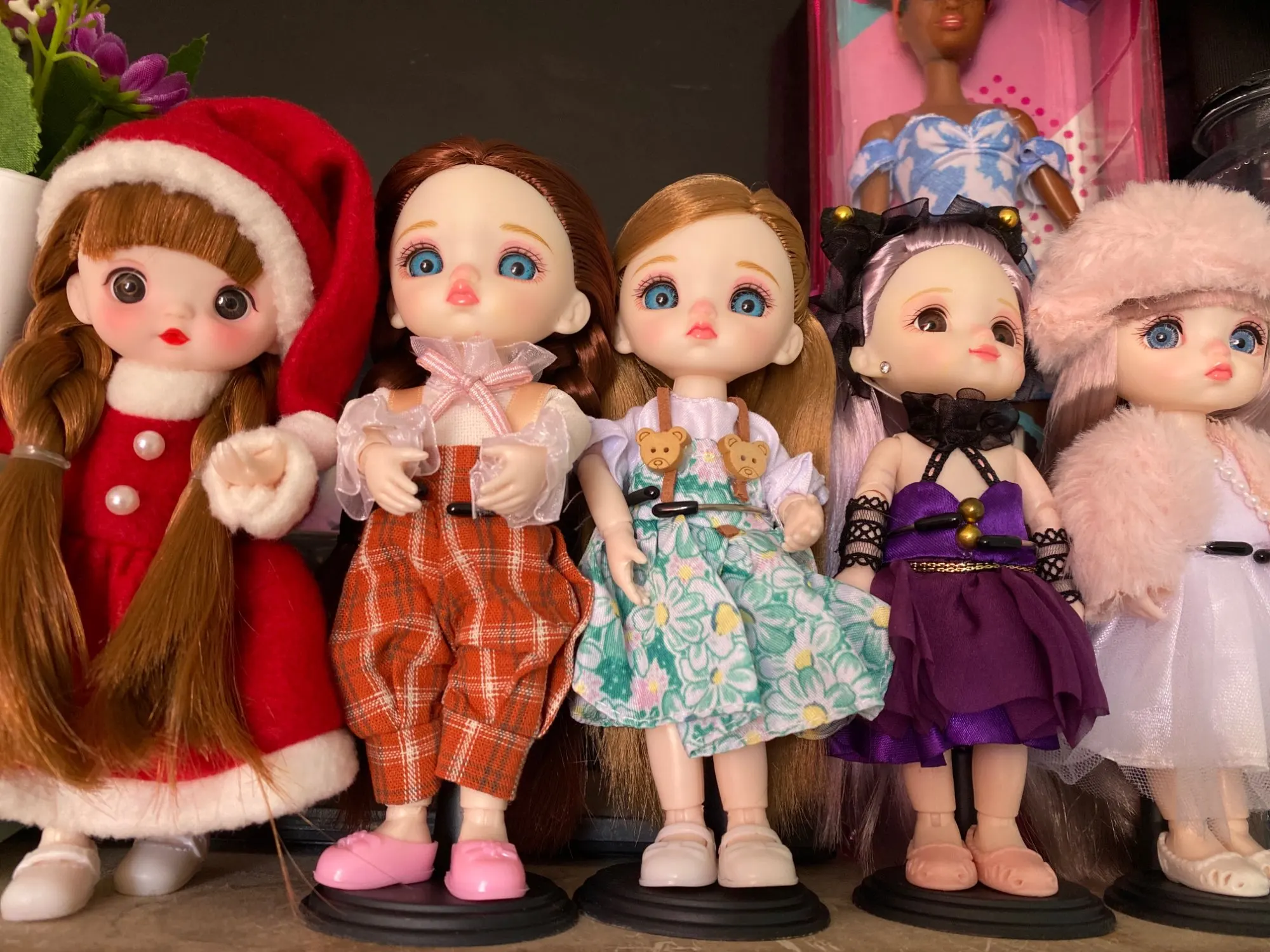 16cm Dolls 1/8 BJD Doll Princess Dress Up Boneca Children's Munecas Toys Dolls for Girls Doll Multi-joint Kids Birthday Gift photo review