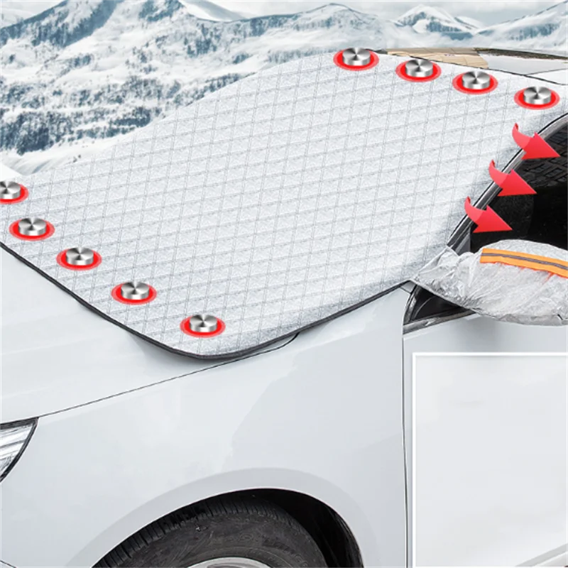 Car Windshield Snow Frost Cover Winter Ice Snow Frost Guard