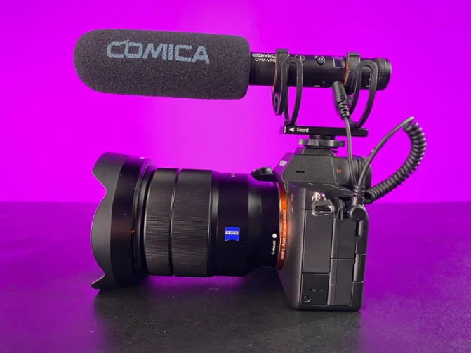 COMICA CVM-VM20ガンマイク COMICA CVM-VM20 ショットガンマイク - 業務用撮影・映像・音響