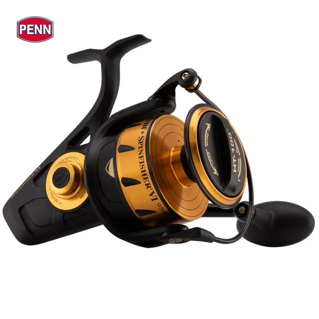 100% Original PENN Spinfisher VI SSVI 2500-10500 Metal Body Spinning  Fishing Reel 5+1BB IPX5 Sealed Design Big Sea Saltwater - AliExpress