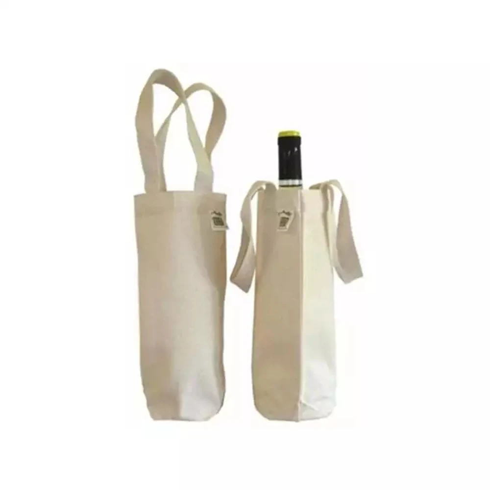 Canvas Wine Bottle Bag - Luxury Wedding Invitations, Handmade Invitations &  Wedding Favors