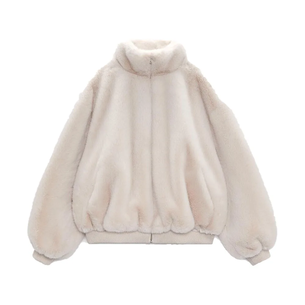 Zach Aiisa Fall And Winter New Women's Fashion Atmosphere Zipper Long