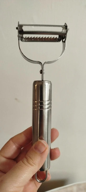 Kitchen Vegetable Peeler Stainless Steel Melon Planer Double-Head Peeler Household Multiple-Function Fruit And Vegetable Peeler photo review
