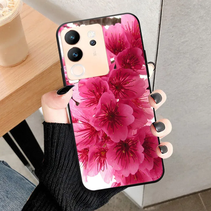 Sleek Black Soft Silicone TPU Protective Phone Case