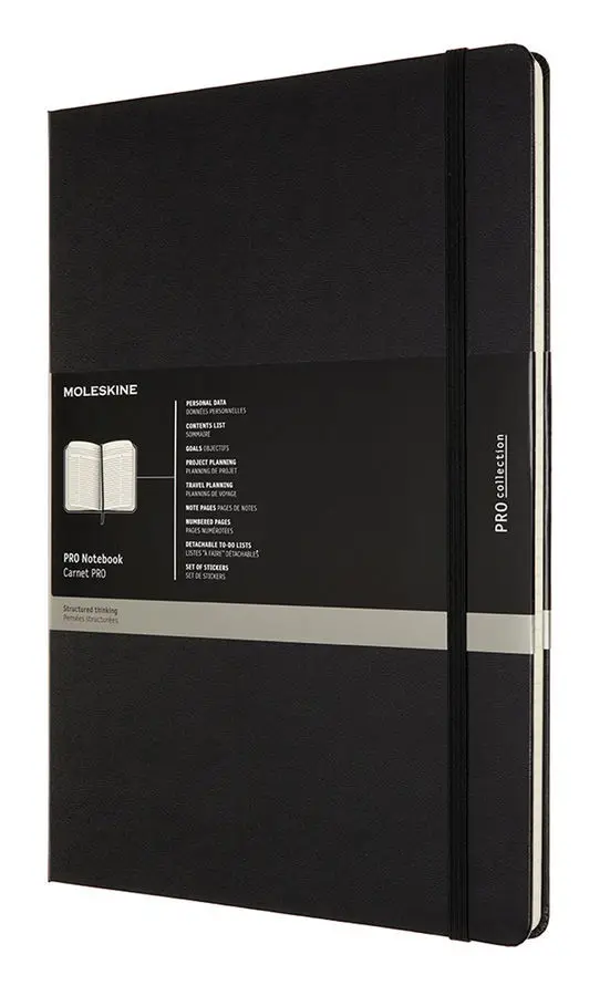 Блокнот Moleskine Professional PROPFNT5HBK