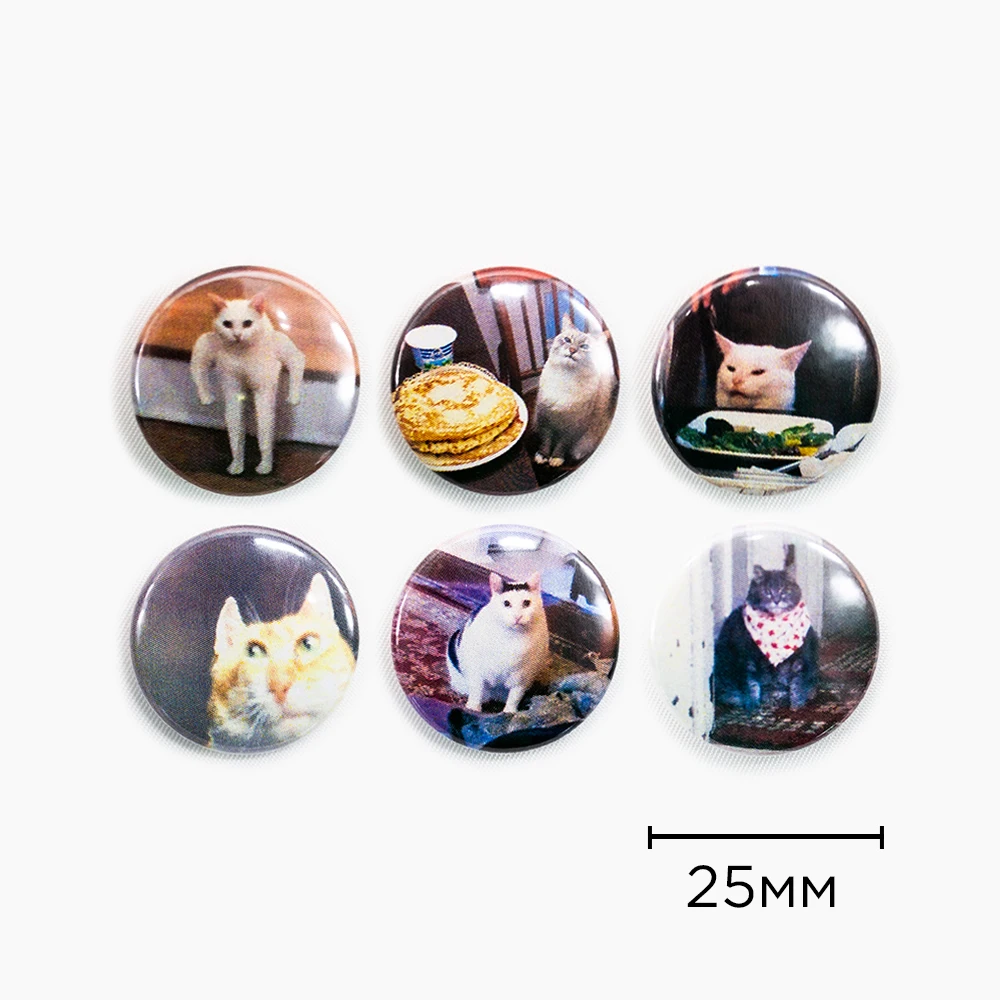 Cats Memes meme Chonky black cat crazy screaming mood pin icon in a  backpack for man woman metal brooch fashion funny badge lapel necklace  decoration - AliExpress