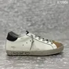 Women&Men New GOLDEN Classical Shoes Designer GOOSE Sneakers Silver Glitter Leopard Real Leather Style Shoe 4