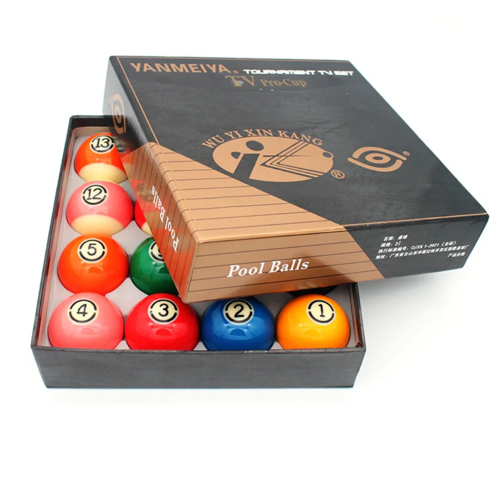 Black Kingkong TV Billiards Pool Ball Standard Size 2-1/4" Single Ball Replacement