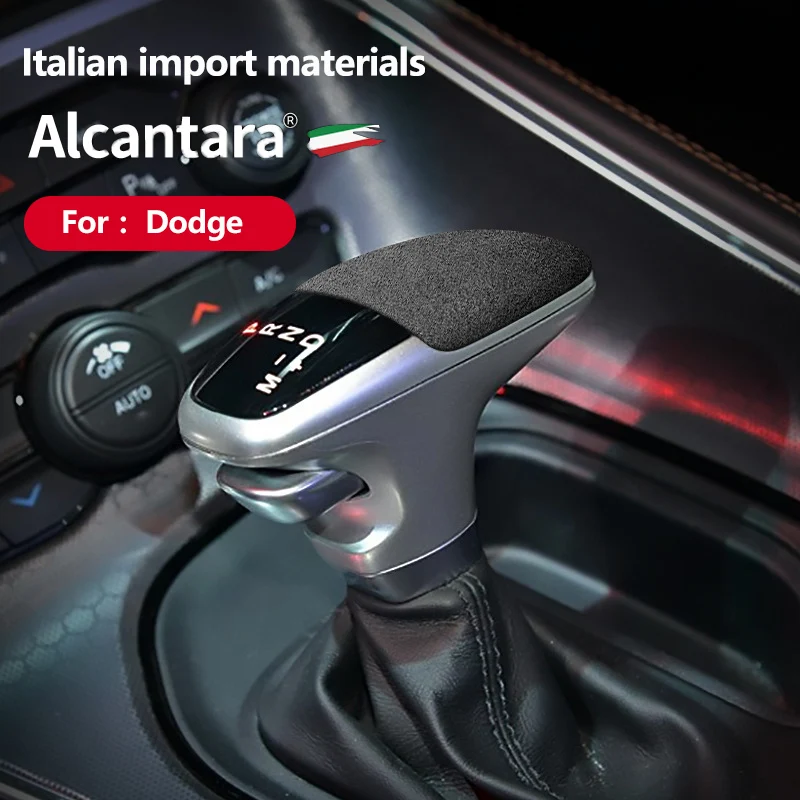 Car Gear Shift Knob Sticker Cover For Dodge Charger Challenger Durango