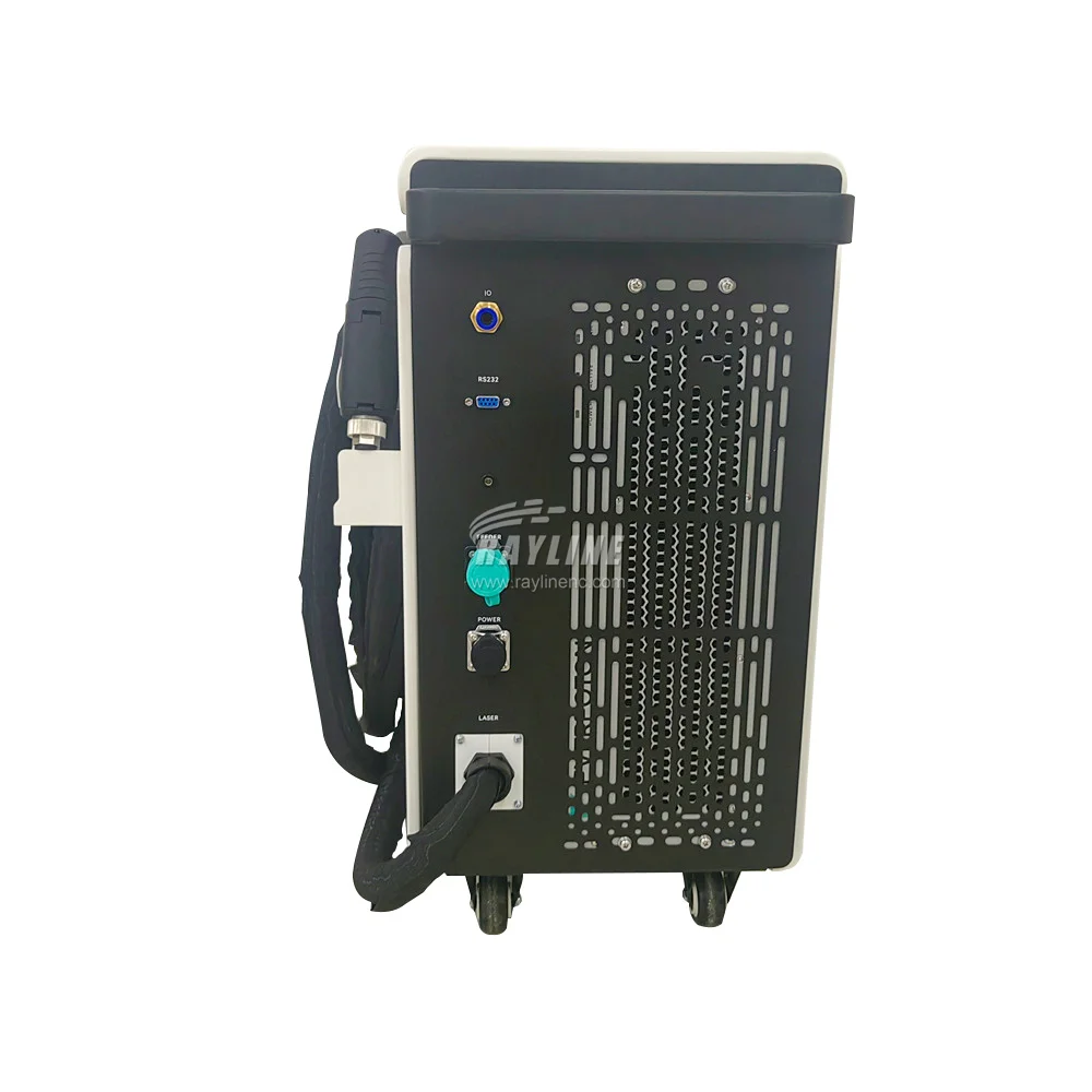 1000W/1500W/2000W Air Cooling White/Black Handheld Fiber Aluminum Metal Laser Welding Machine 3 in 1 Laser Welder Cutter Cleaner