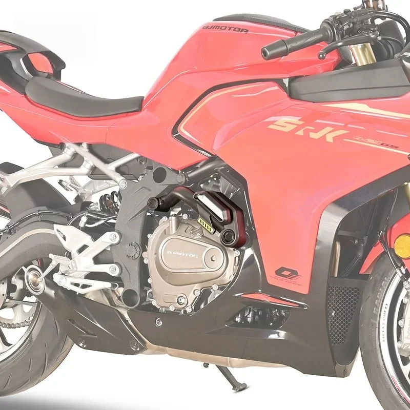 QJMOTOR SRK421RR 오토바이 보호 액세서리 - 가드레일, 미끄럼 방지 볼 안전 장치, 레이싱 바