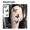 Butterfly Temporary Tattoo,Lasts To 15 Days New Technology Magic Waterproof Semi Permanent Sticker. 2