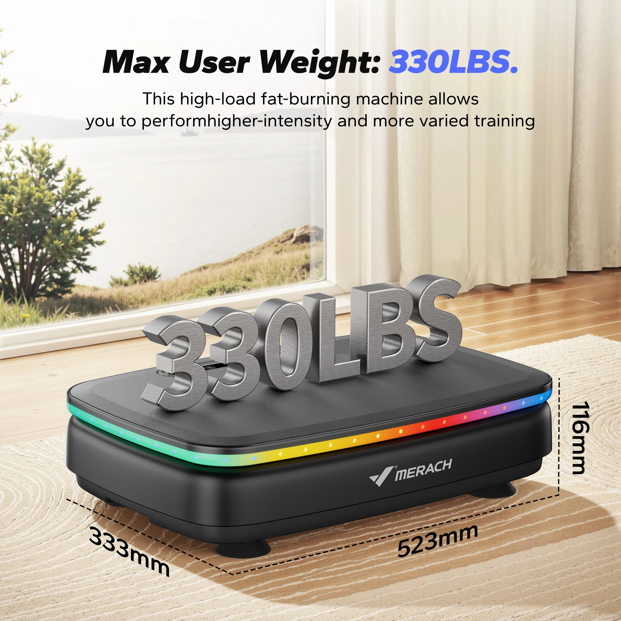 MERACH Vibration Plate 6