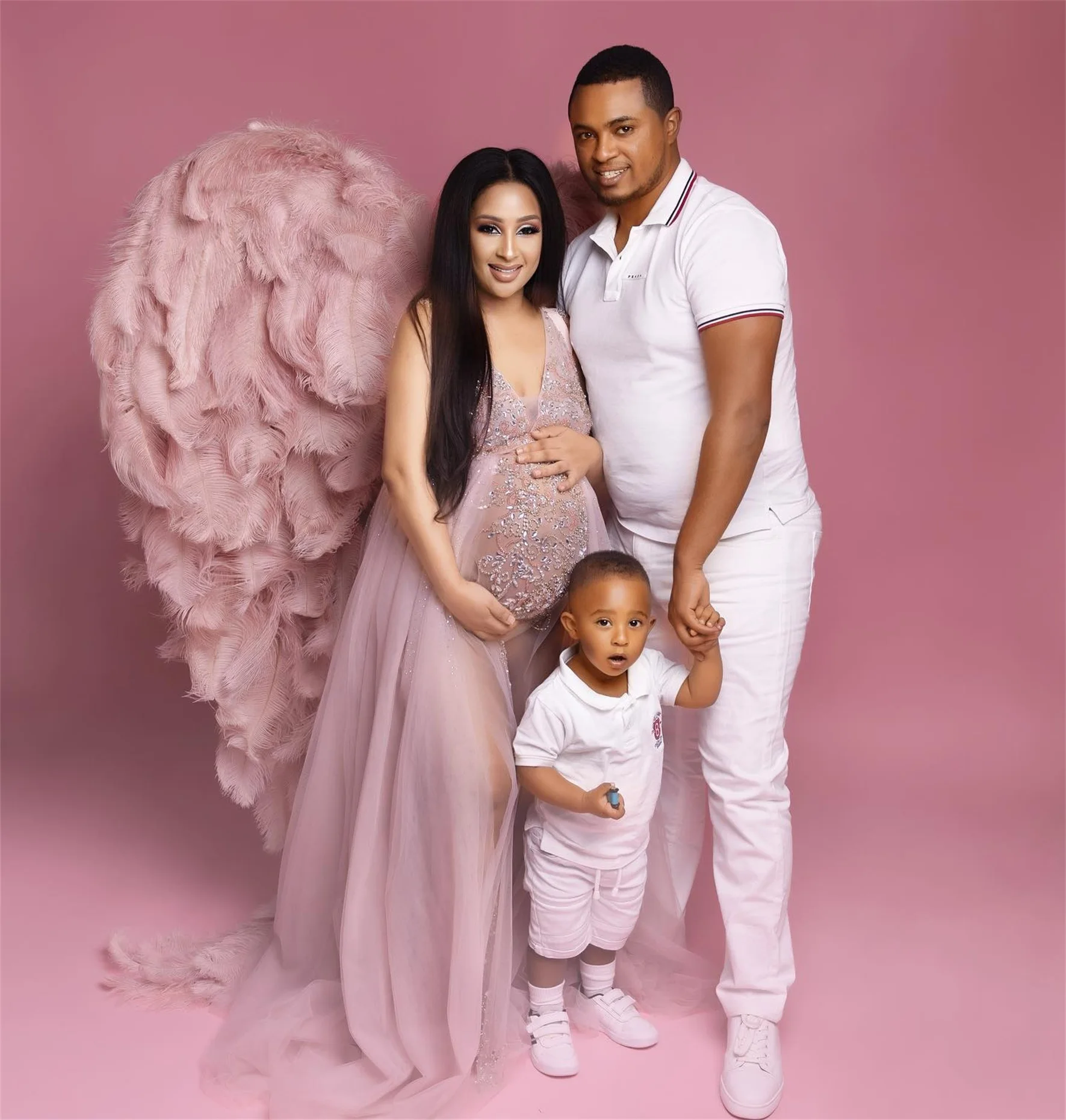 Рисунок 3 - Роскошное Тюлевое платье для беременных