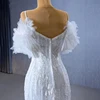 Boho Wedding Dresses For Women Feather Mermaid Spaghetti Strap Wedding Dress RSM231095 Sequins Vestido Novia 6
