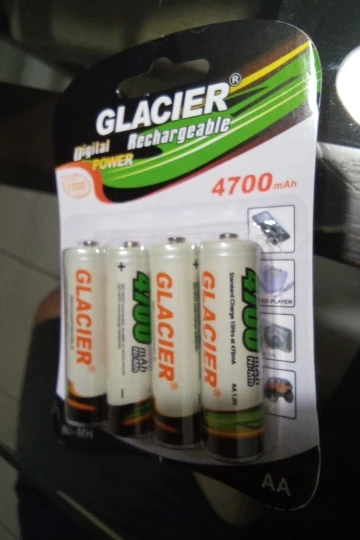 4 Pilha AA Recarregavel 4700mAh - Neverdie Store photo review