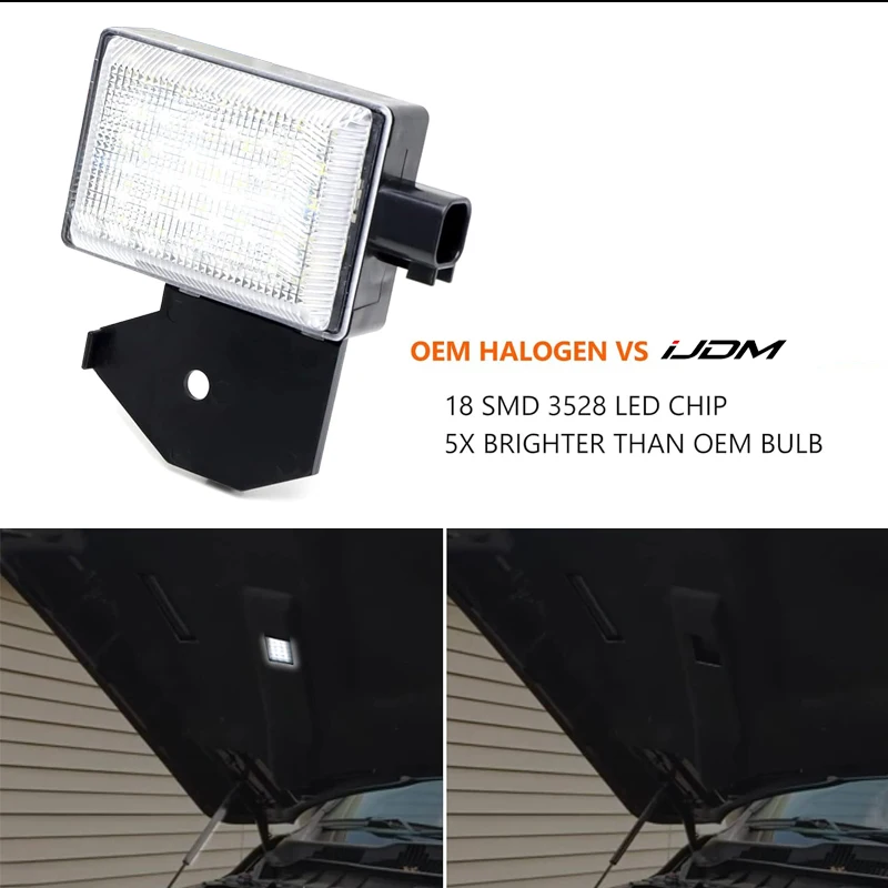 1PC LED under hood courtesy light for dodge ram 1500 2500 3500 Charger Dakota Du