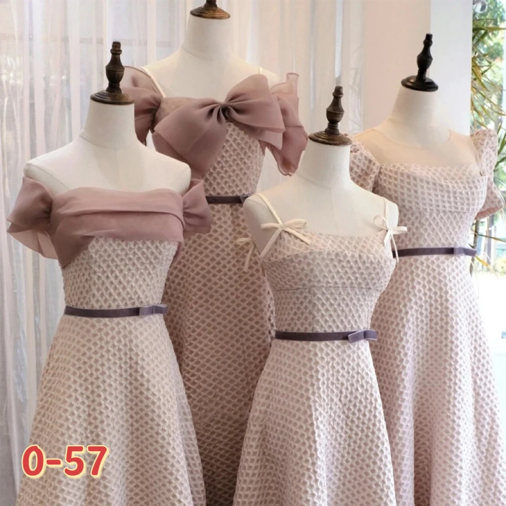 

bridesmaid dresses women's spring wedding outfits sisters group