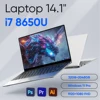 2026 New Ultra Slim 14.1" Laptop Intel Core i7-8650U Windows 11 Pro 32GB RAM 2TB M.2 SSD - Ideal for Office & Study