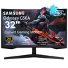Samsung Odyssey G550A 32'' Gaming Monitor, QHD (2560 x 1440) 1Ms 165Hz Curved Monitor, AMD FreeSync Premium, Realistic HDR,Black 1