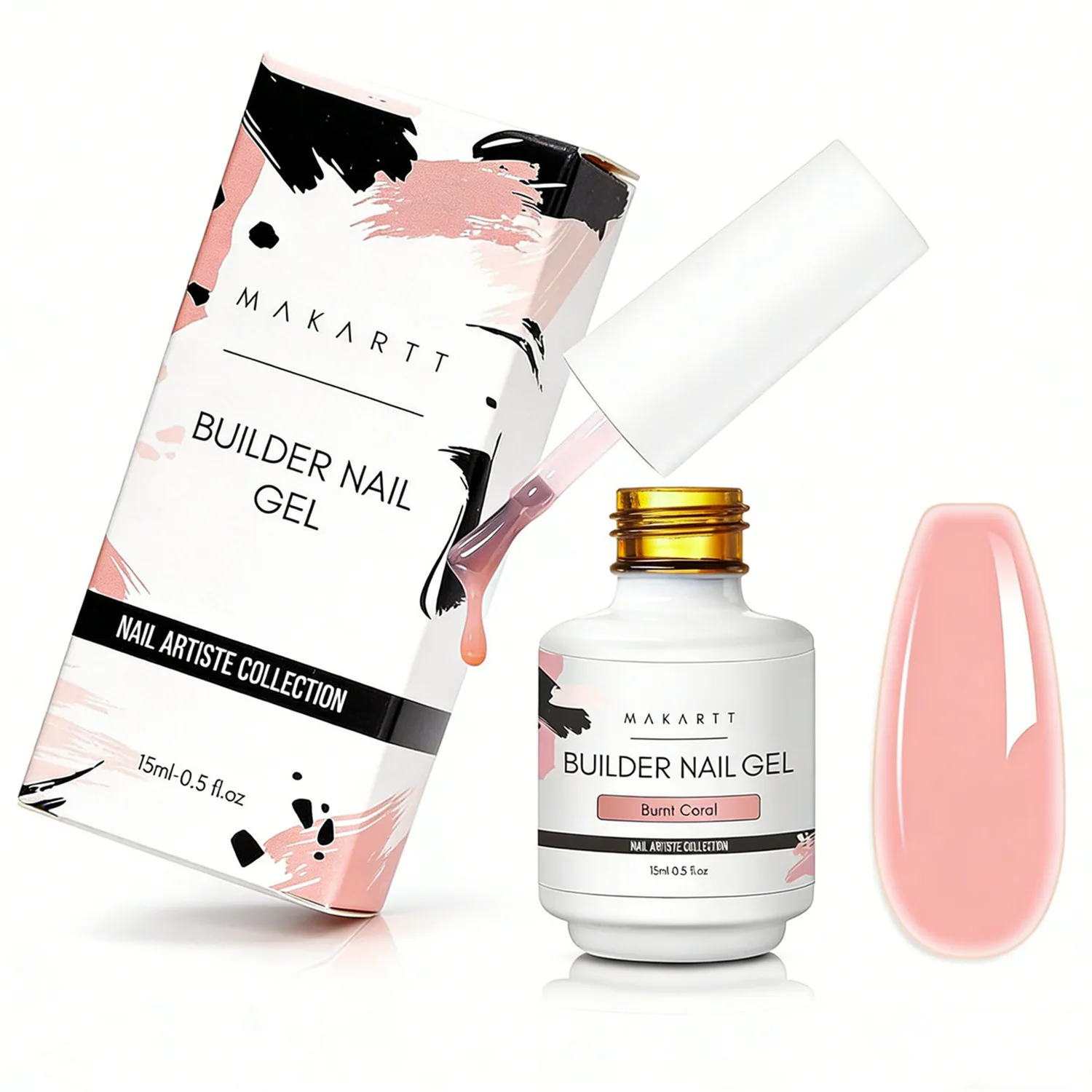 ネイル 基本知識：5 in 1 Builder Base Gel で初心者でも簡単にできる