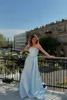 Annie Sky Blue Prom Dresses Glitter Embroidery Evening Dresses Sexy Strapless Elegant Ladies Evening Dress فساتين سهرة 2