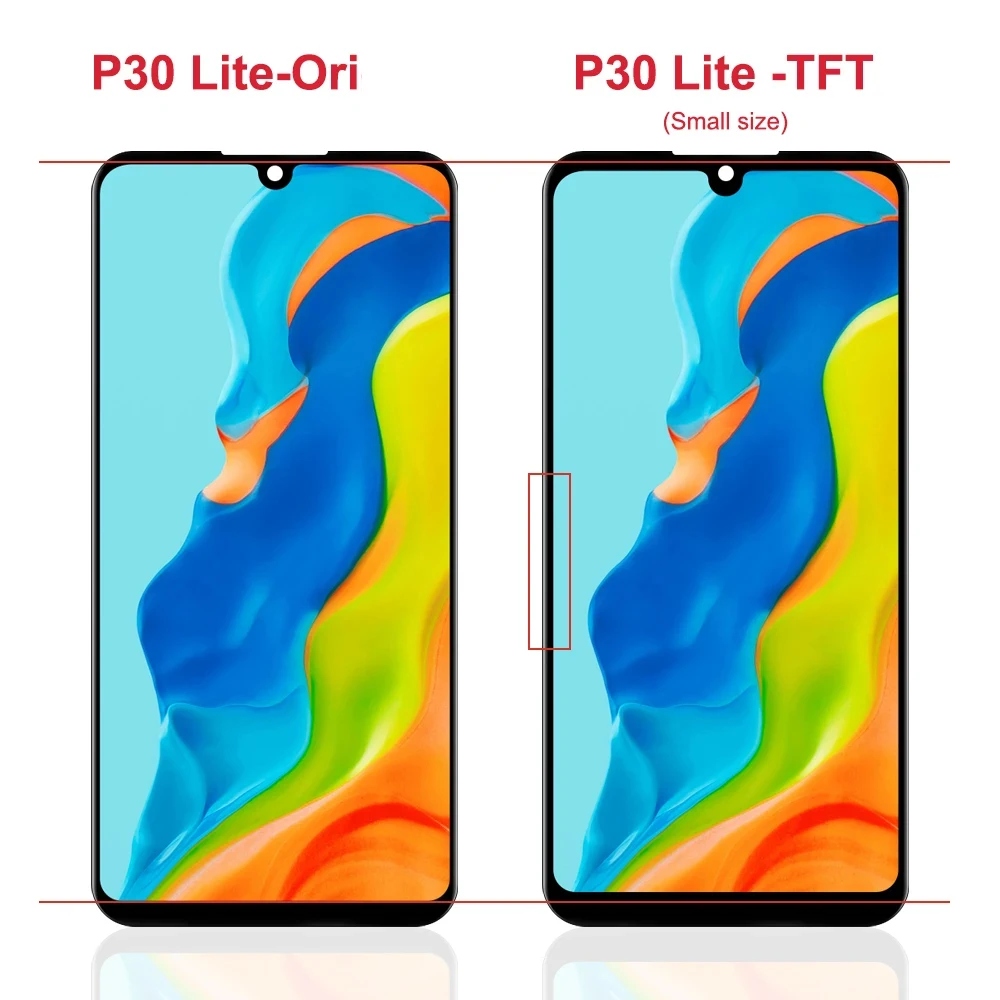 LCD Display Screen P30 Lite Screen For HUAWEI P30 Lite LCD Display MAR-LX1M LX2 AL00 Touch Screen For HUAWEI Nova 4e Screen Replacement