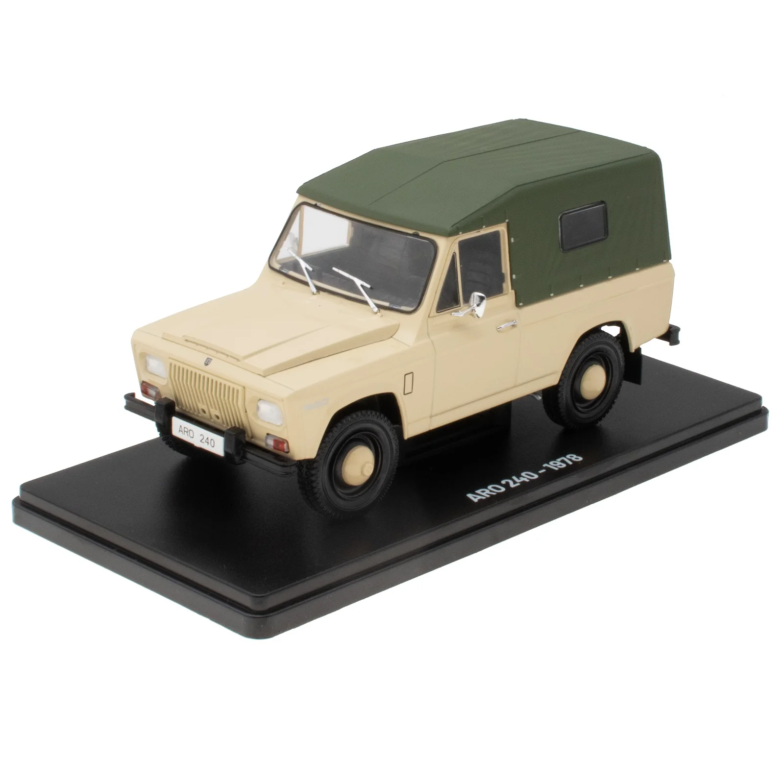 Hachette, East Country Car Aro 240 1978, Scala 1:24, Miniatura Pressofusa Da Collezione, Collezione Di Auto Brasiliane Orientali, Nuova Confezione Ori