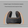 Travel Pillow Airplane with Noise Canceling Earmuffs, Memory Foam Travel Neck Pillow, 360°Neck Support for Planes, Cars, Office 2