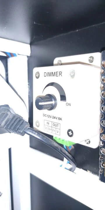 White LED Dimmer Adjustable Brightness Led Strip Controller Switch photo review