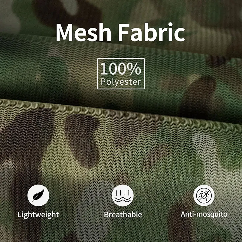 CP Tactics Camouflage Anti-mosquito Beekeeping Suit Camping Disguise Beekeeper Mesh Hood Hunting Ghillie Suits Fishing Clothes