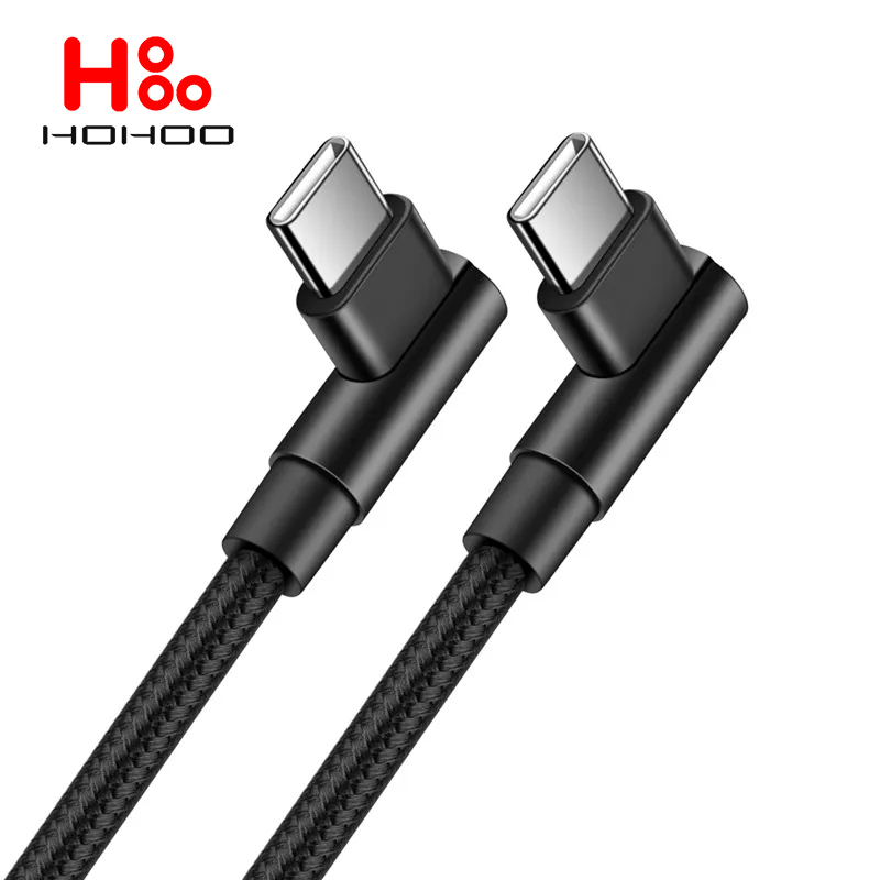 100W USB Type C To USB C Cable USB-C PD 4.0 3.0 Fast Charging Charger Wire Cord For Macbook Samsung Xiaomi Type-C USBC Cable 2M