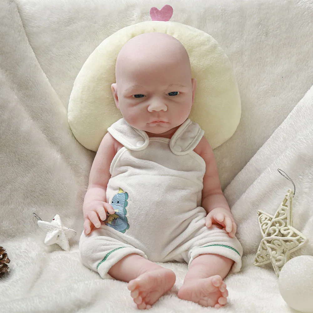 

COSDOLL 47cm 3kg Realistic Silicone Reborn Baby Dolls Lifelike Bebe Early Education Toy Simulated for Children Cartoon Baby Doll