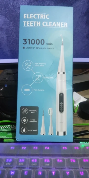 Electric Teeth Whitening Dental Calculus Scaler Plaque Coffee Stain Tartar Removal High Frequency Sonic Toothbrush Teeth Cleaner photo review