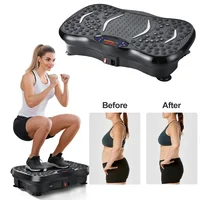 Whole Body Vibration Plate Fat Burning Machine Bluetooth LCD Home Exercise Equipment with Remote Control for Weight Loss Fitness 4