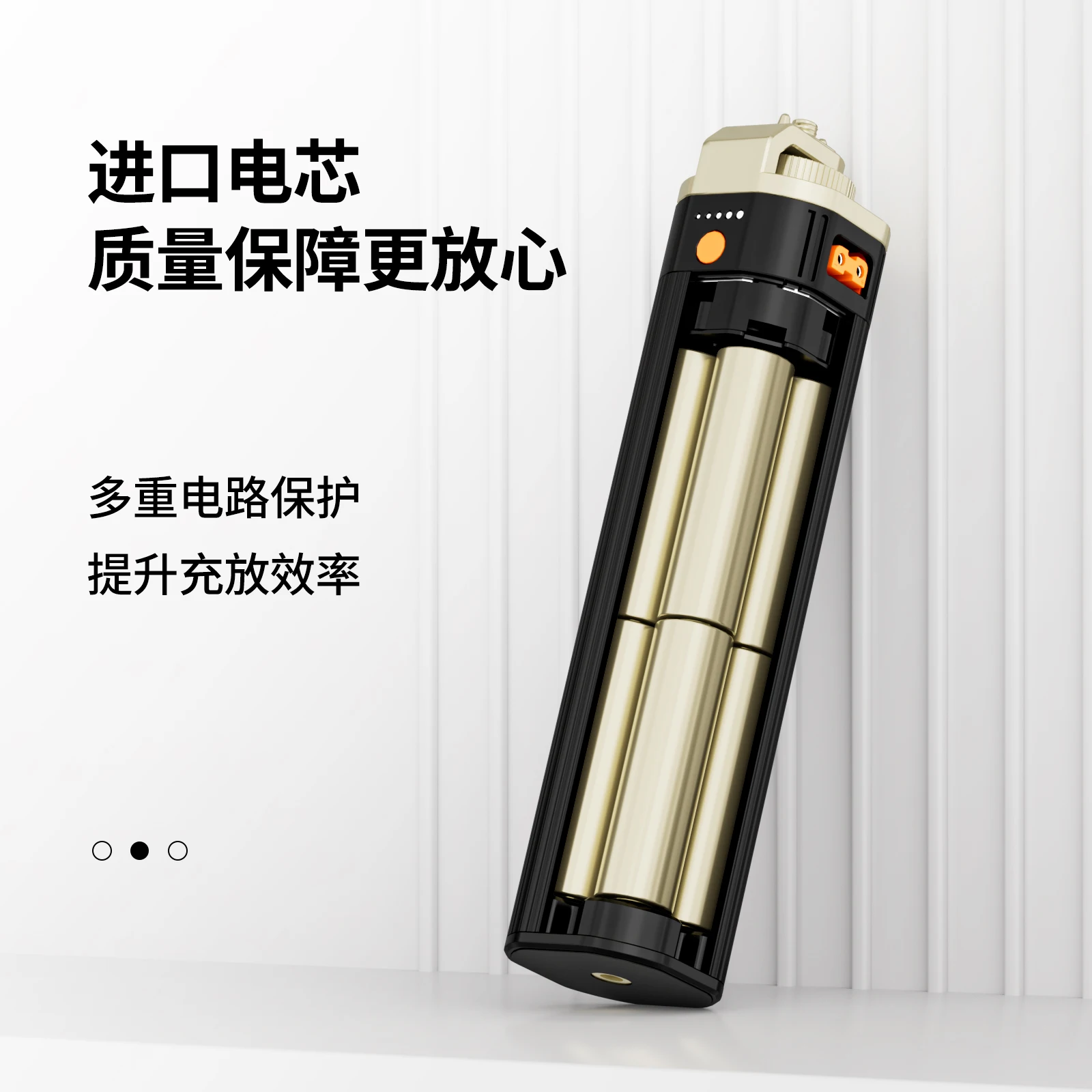 ZGCINE ZG-H90 Power Bank Hand Grip 6000mAh PD USB for Video Light