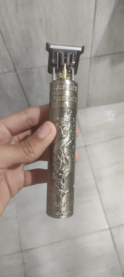 Máquina De Cortar Cabelo Parágrafo Barba Masculina Designer Aleatório Elétrico Profissional photo review