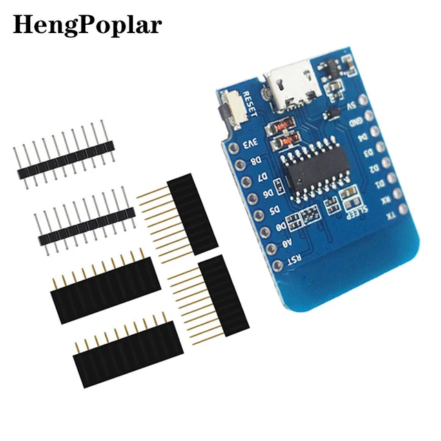 D1 Mini ESP8266 ESP-12 ESP-12F CH340G V2 USB WeMos D1 Mini WIFI Development  Board D1 Mini NodeMCU Lua IOT Board 3.3V With Pins - AliExpress