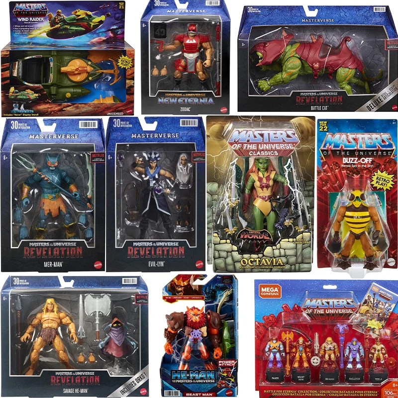 

Original Super Rare Masters of The Universe Classics Action Figure Limited Edition Collectibles He-Man Anime Figure Super7 Toys