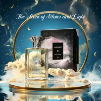 Parfum pour homme élégant en flacon métallique, longue tenue, senteur boisée épicée masculine, parfum oriental pour toutes les occasions 1
