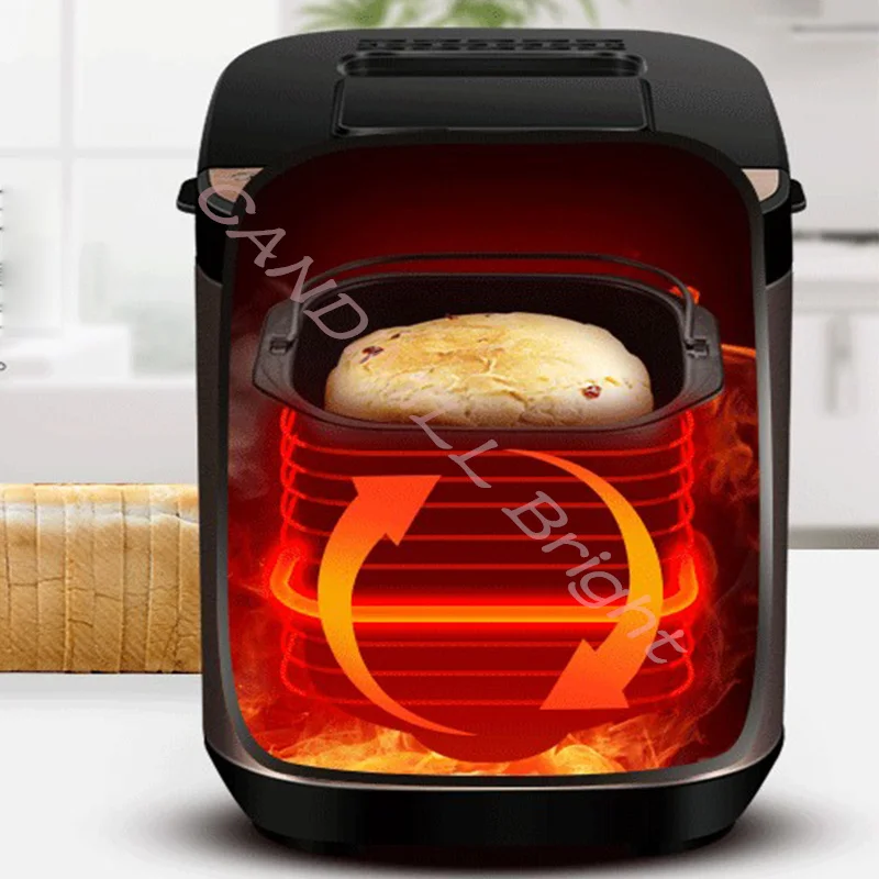 Household Bread Machine Commercial Fully Automatic Intelligent Multi-Functional Dough Machine Bread Breakfast
