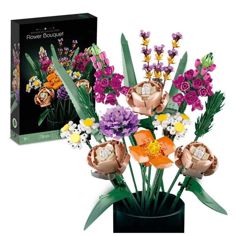 Купить конструктор лего букет цветов оазис для цветов купить спб