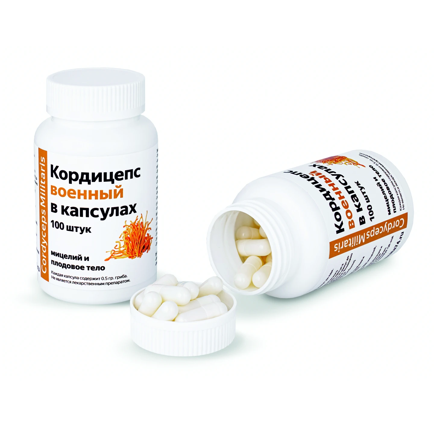 Рисунок 2 - Cordyceps (Кордицепс) в капсулах 100 шт. по 0.5 гр
