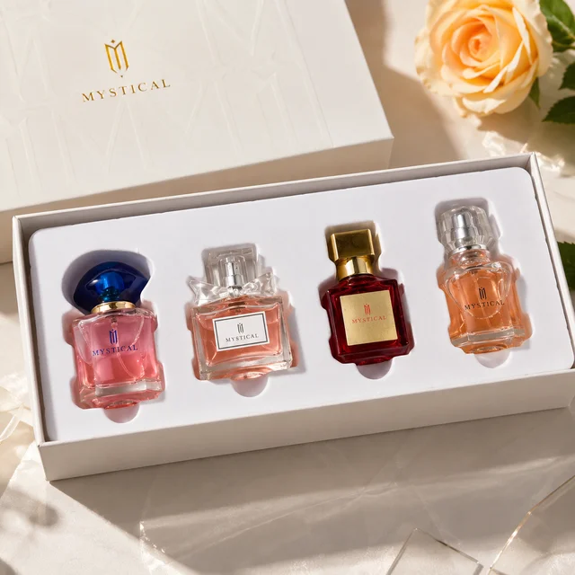 Coffret Mini Parfums 4×30ml – Élégance & Luxe 1