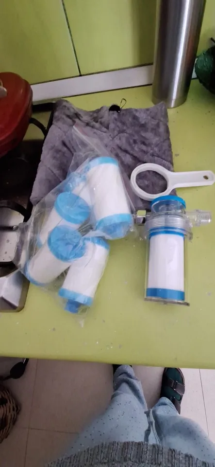 2 Set Household To Impurity Rust Sediment Washing Machine Water Heater Shower Shower Water Filter Front Tap Water Purifier Filte photo review