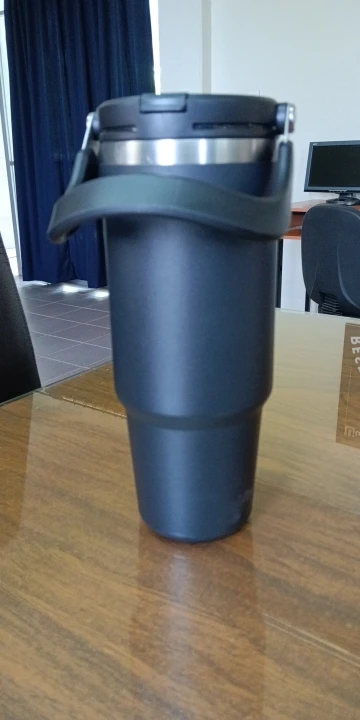 Tyeso 600/750/900/1050/1200ML Stainless Steel Thermos Bottle Car Coffee Cup Sports Water Bottles Keeps Cold and Heat Thermal Mug photo review
