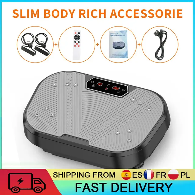 120 Levels Vibration Plate 250kg Capacity Vibration Fitness Machine Vibration Platform Full Body Workout For Home Use / Office 1
