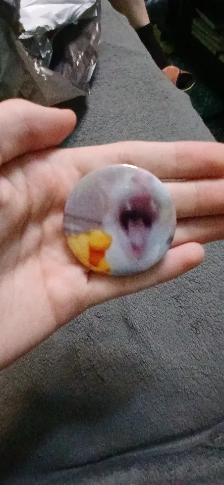 Cat Meme Funny Soft Button Pin – Cute Cartoon Brooch Badge for Bags & Accessories