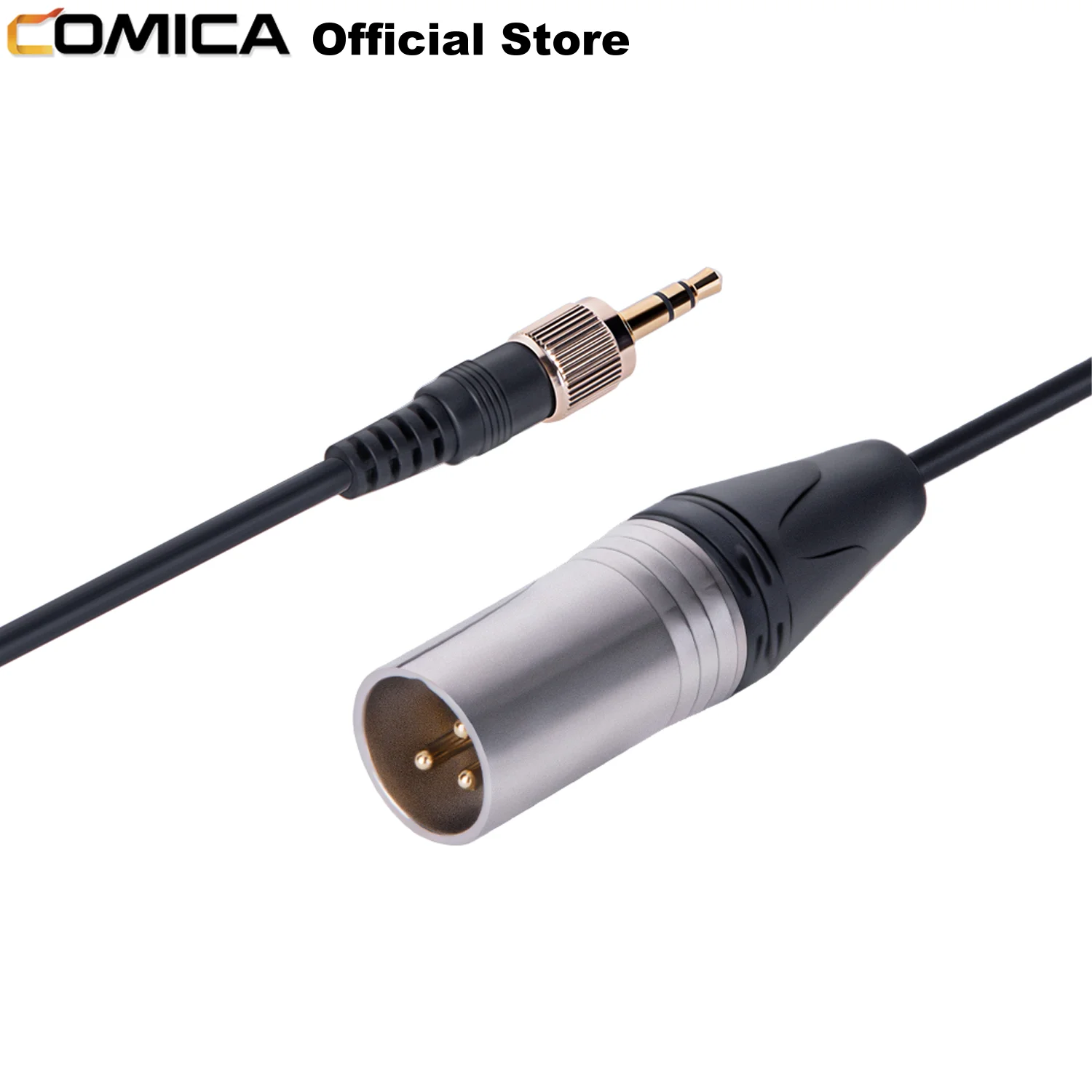 Comica-cvm-dl-xlr Xlr Cabo de Saída de Áudio Adaptador de Saída de Som Fio com Placa de Bloqueio Microfone sem Fio Wm200 Wm300 Wm100 Plus - Image 3